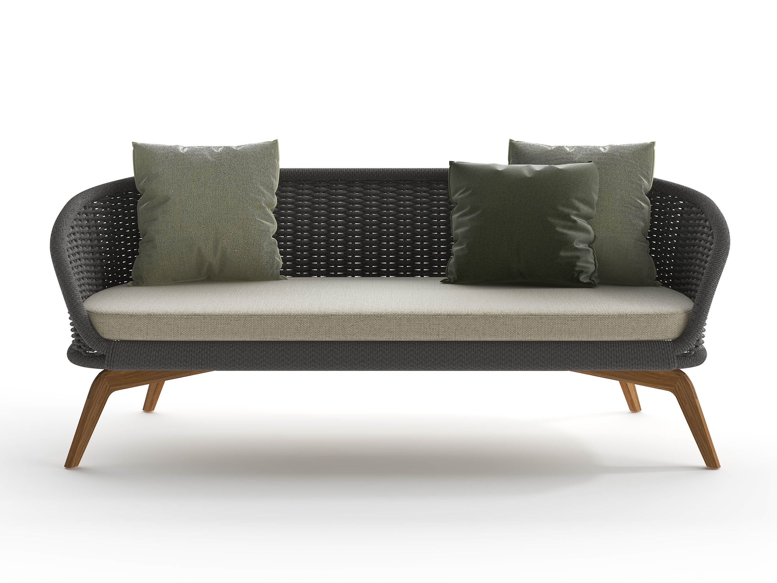 2-местный акриловый тканевый садовый диван Atmosphera Ludo ARCH-00047829 - Вид №12