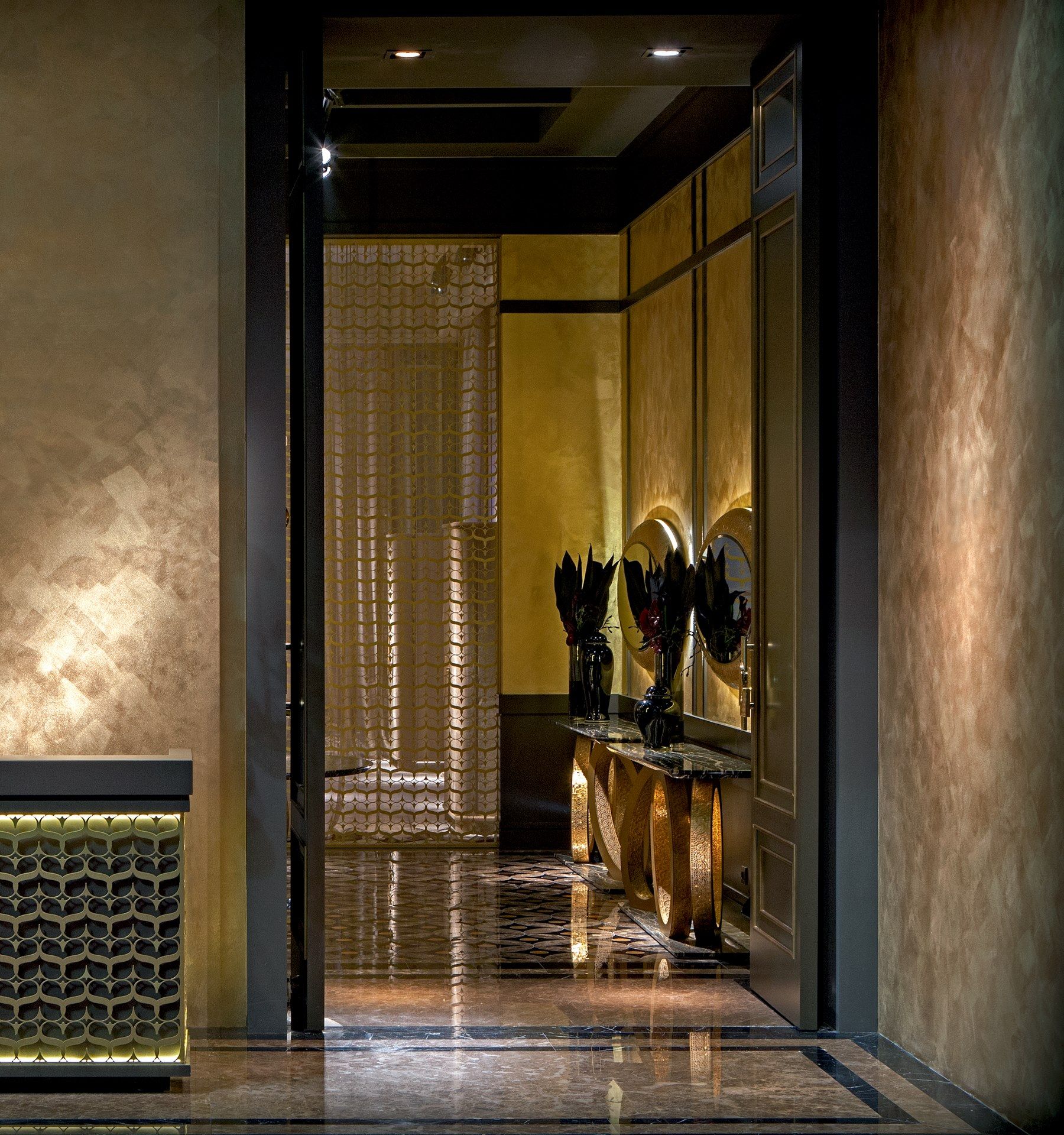 Мраморный консольный стол Sicis Fluxus ARCH-00043995 - Вид №4