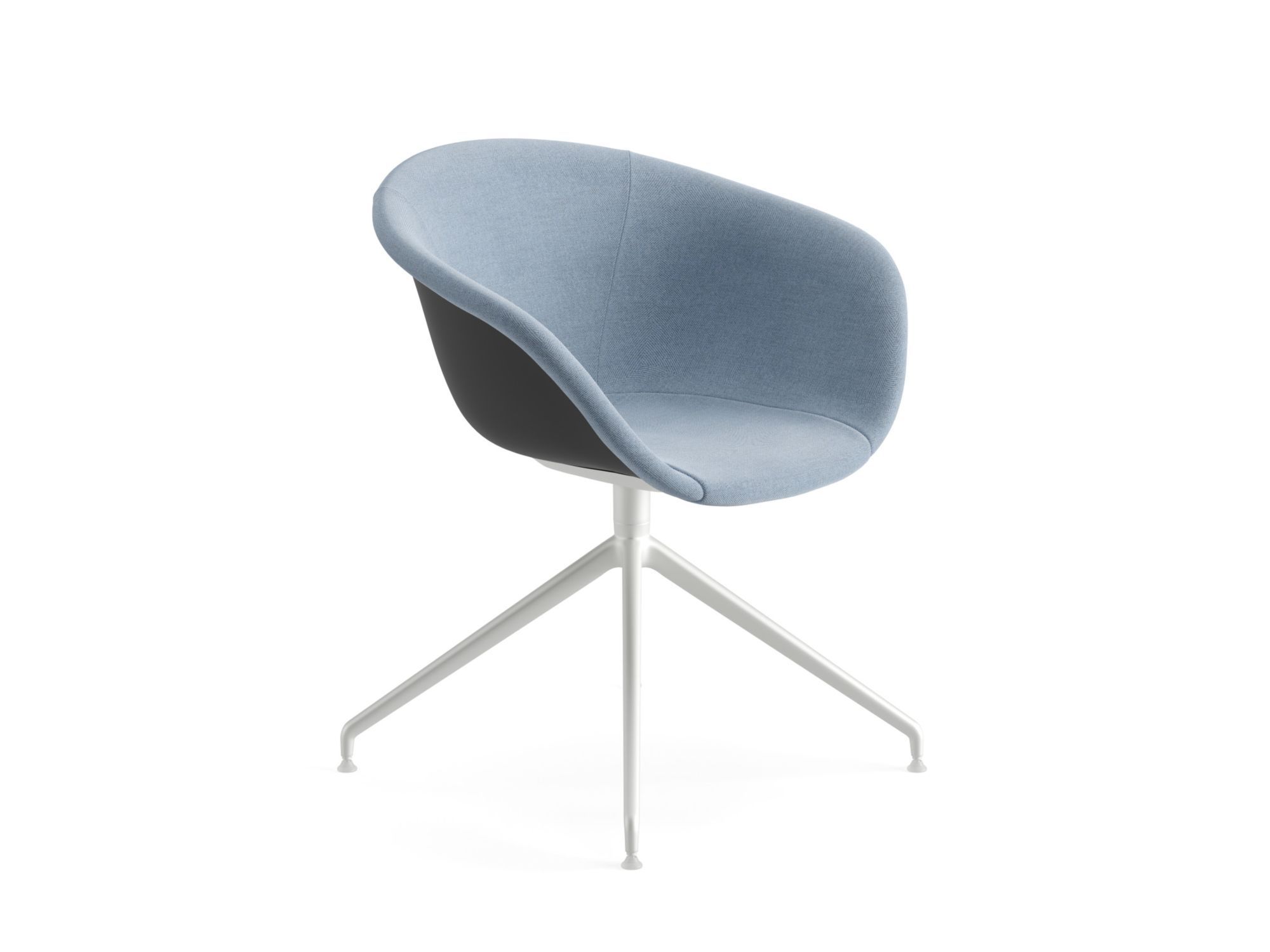 Стул на насесте, частично обтянутый тканью Arper Duna 02 ARCH-00104758 - Вид №6