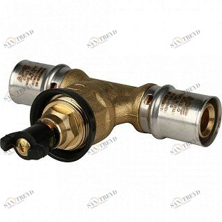 Вентиль пресс STOUT 20х20х2.0 с хромированной ручкой SFP0014002020