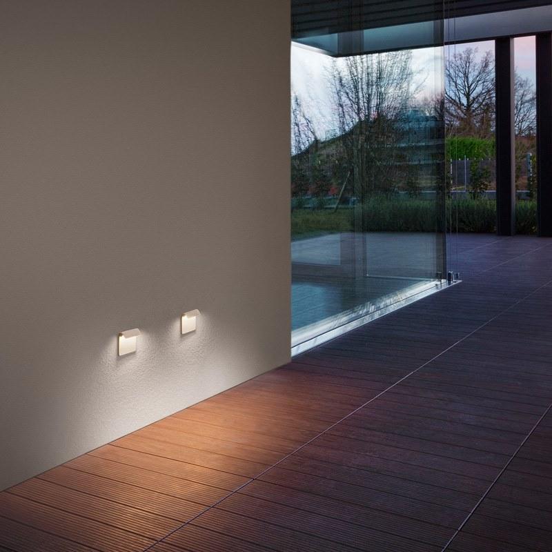 DGA Настенная светодиодная лестница из алюминия для улицы Piega sun-id-1387039 - Вид №1