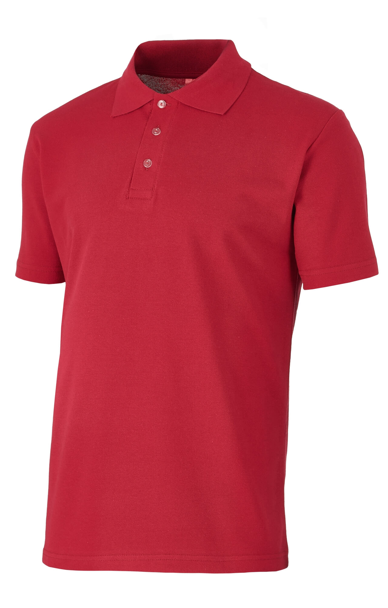 66352 Тенниска-поло красная  Одежда для салонов красоты  размер S (46) Спецодежда  - Вид №2