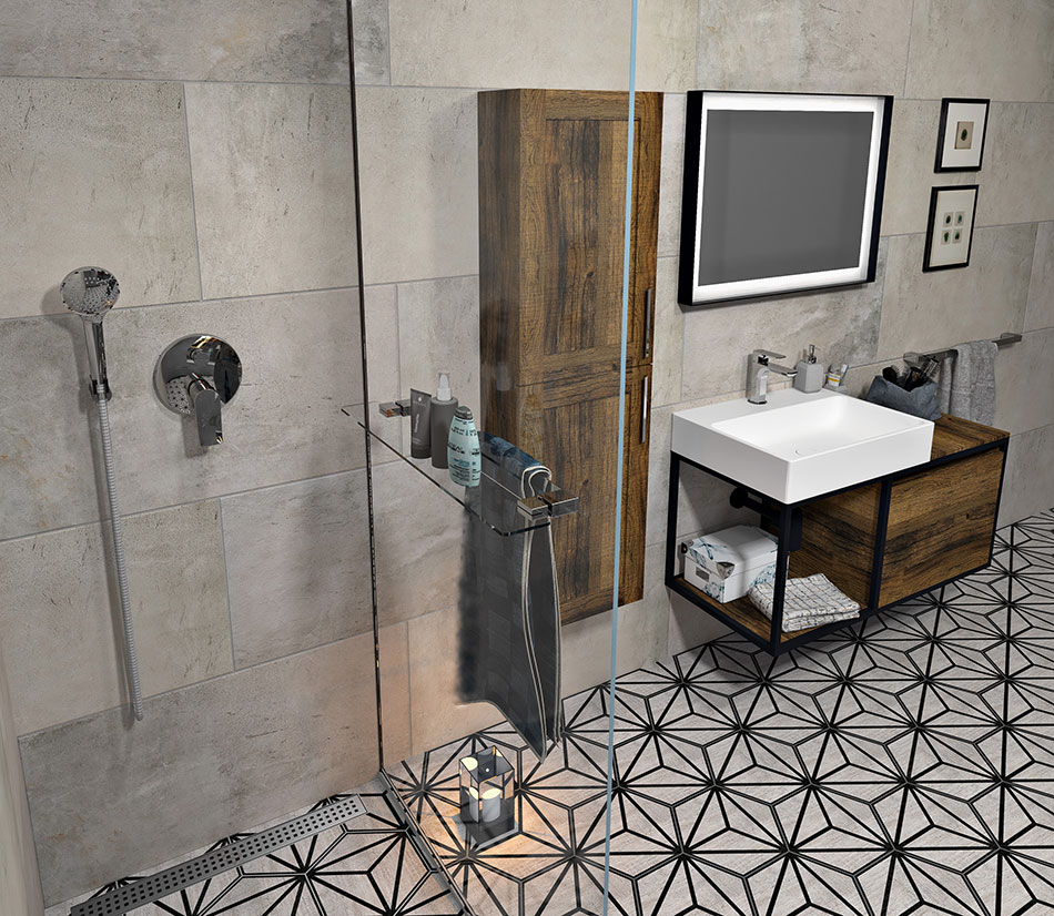 AL2225-D Polysan Душевые ширмы ARCHITEX LINE  - Вид №1