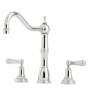 Traditional bathrooms Однорычажный смеситель для кухни P&R ALSACE vintage Pr4771.bn