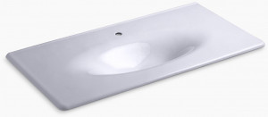 K-3052-1-GRL Накладная раковина на столешницу  прямоугольная Kohler