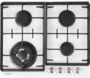9021329 Газовая варочная поверхность NORDFROST HM 6042 W