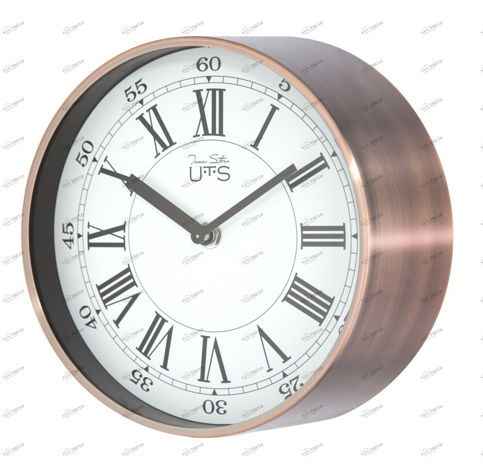 Часы настенные медные Tomas Stern 4015AC TOMAS STERN  00-3872685 Розовый 