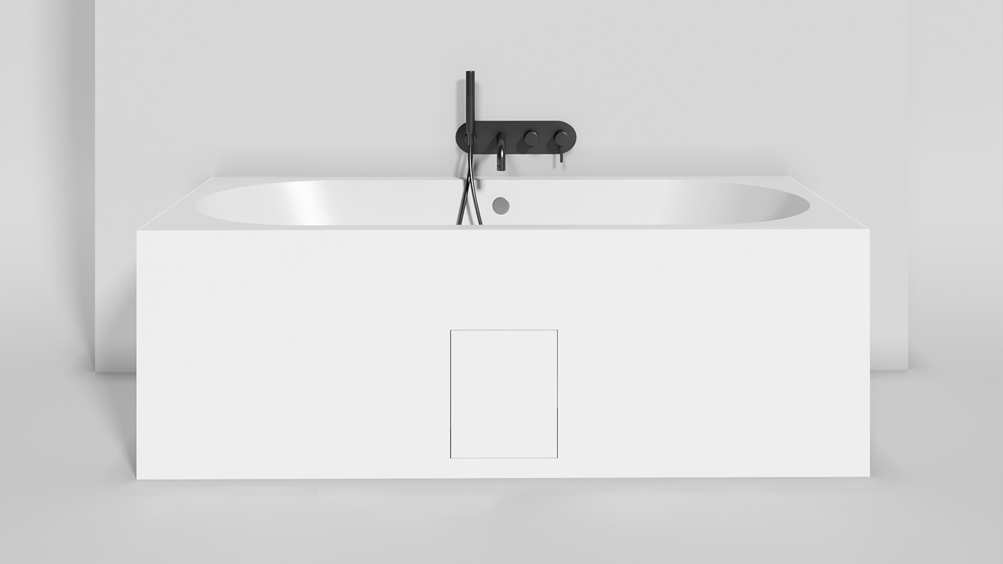 Встраиваемая ORNELLA AXIS 180x80 встраиваемая SALINI 103411G - Вид №4