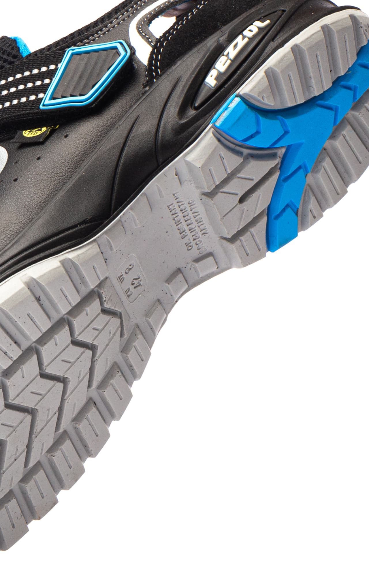 5031733 Полуботинки ПЕЦЦОЛЬ ФОРМУЛА 3 с перфорацией c композитным подноском и проколозащитной прокладкой черно-синие  Летняя обувь размер 42 Спецодежда  - Вид №6