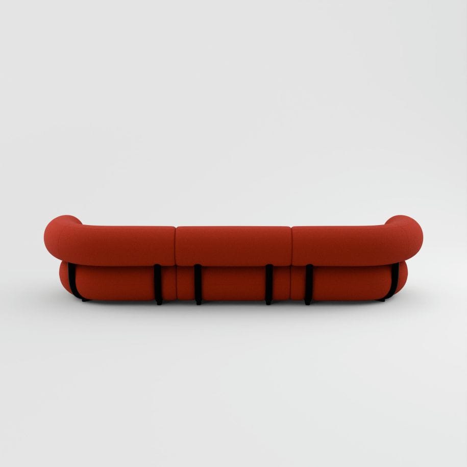 3-местный модульный тканевый диван Tom Dixon Fat ARCH-00088456 - Вид №7