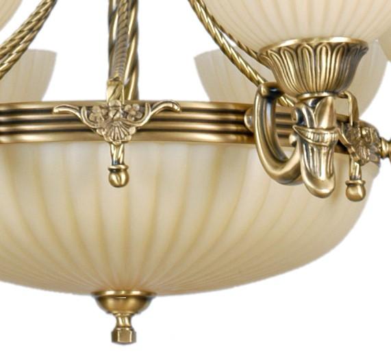 Подвесная люстра MW-Light Афродита 317010809 MW-LIGHT ДИЗАЙНЕРСКИЕ, АФРОДИТА 184611 Бежевый  - Вид №2