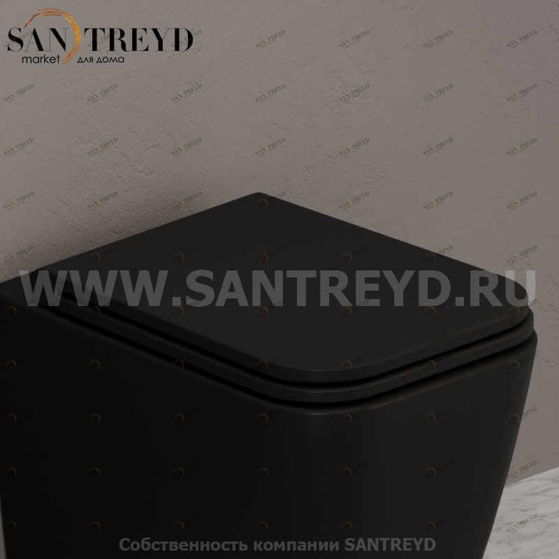 ST022AR Крышка сиденье для унитаза Ceramica Globo STONE