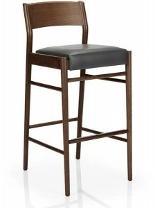 JMS Барный стул из массива дерева Leonor M929 uw