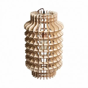 Настольная лампа Китайская Башня S0030 ALBERO ИНТЕРЬЕРНЫЕ 015716 Бежевый