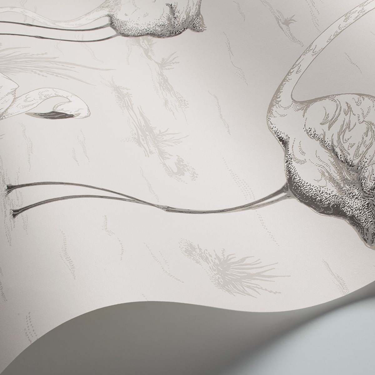 Traditional bathrooms Мотив обоев Фламинго Flamingos - Cole & Son  - Вид №1