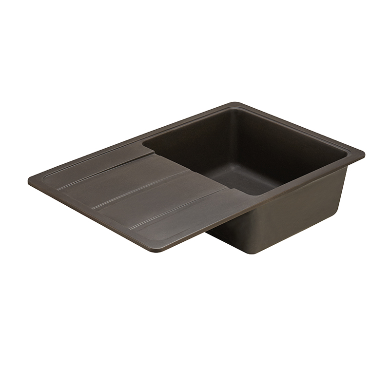 1A712832AD280 Мойка кухонная прямоугольная AQUATON АМАНДА - Вид №1