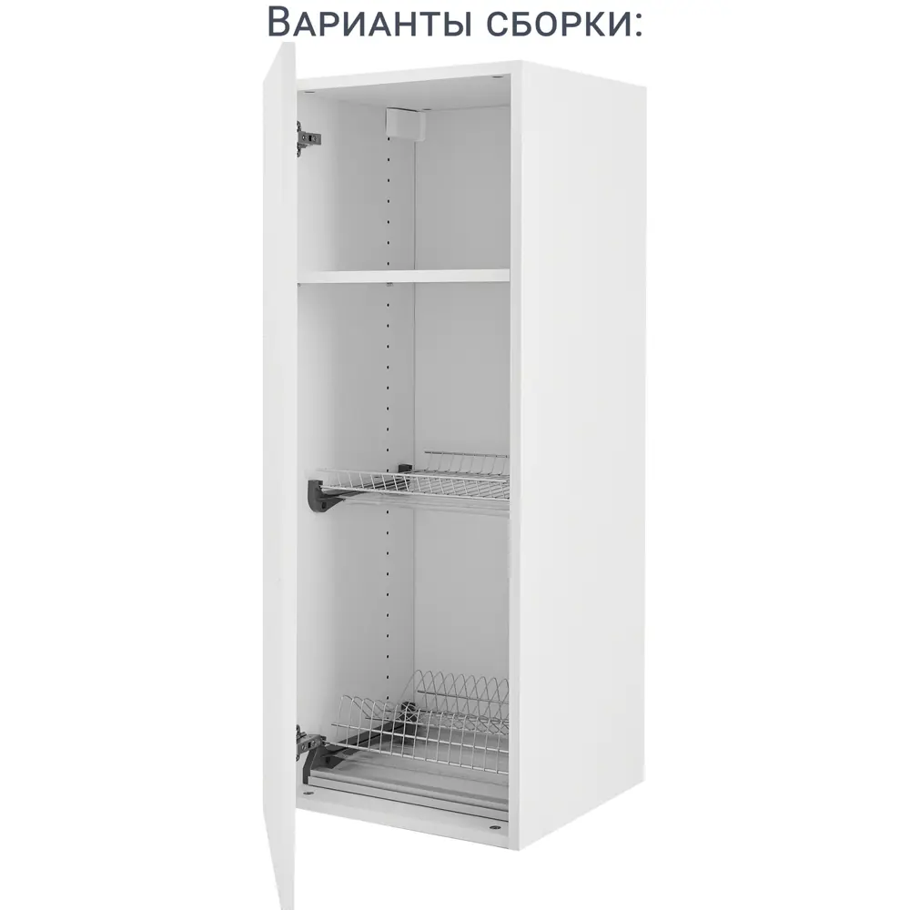 Фасад кухонного шкафа Аша 39.7x102.1 см KONSENSA ЛДСП цвет белый 89419184 STLM-2033673 - Вид №15