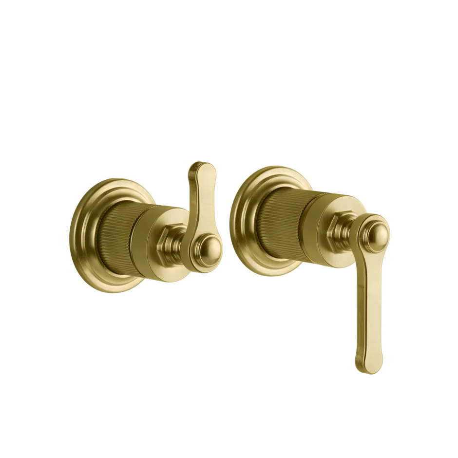 Смеситель для душа 65038 716 Gessi Venti20 PVD С ЗОЛОТОЙ ЩЕТКОЙ 65038716