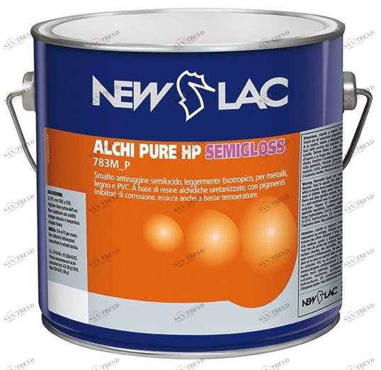 NEW LAC Полуглянцевая антикоррозийная эмаль Smalti solvente sun-id-1429921