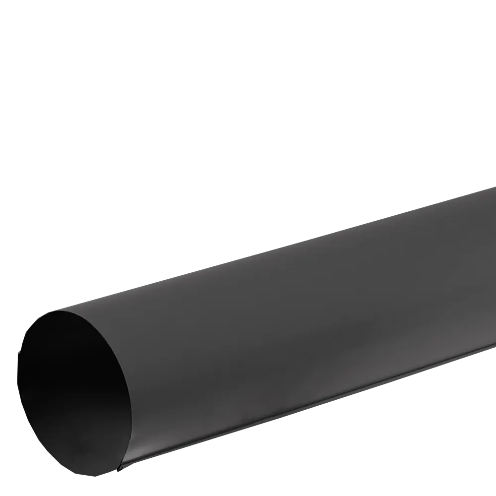 88209238 Труба водосточная Интерпрофиль 90 мм 2 м цвет серый STLM-1016807 