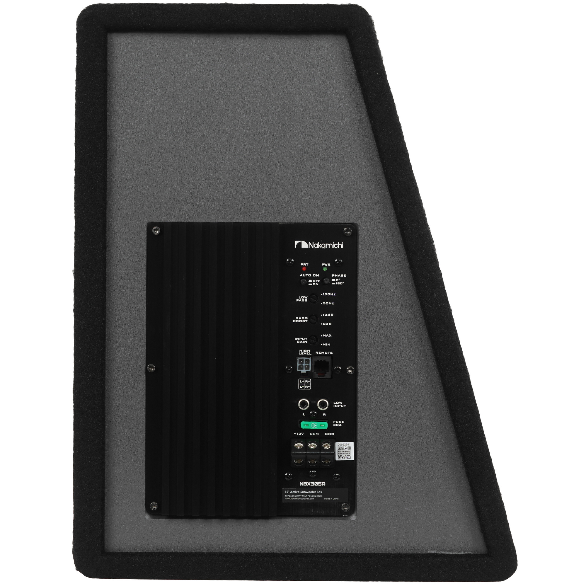 9292589 Автосабвуфер активный Nakamichi NBX305A STDN-0118534 - Вид №2