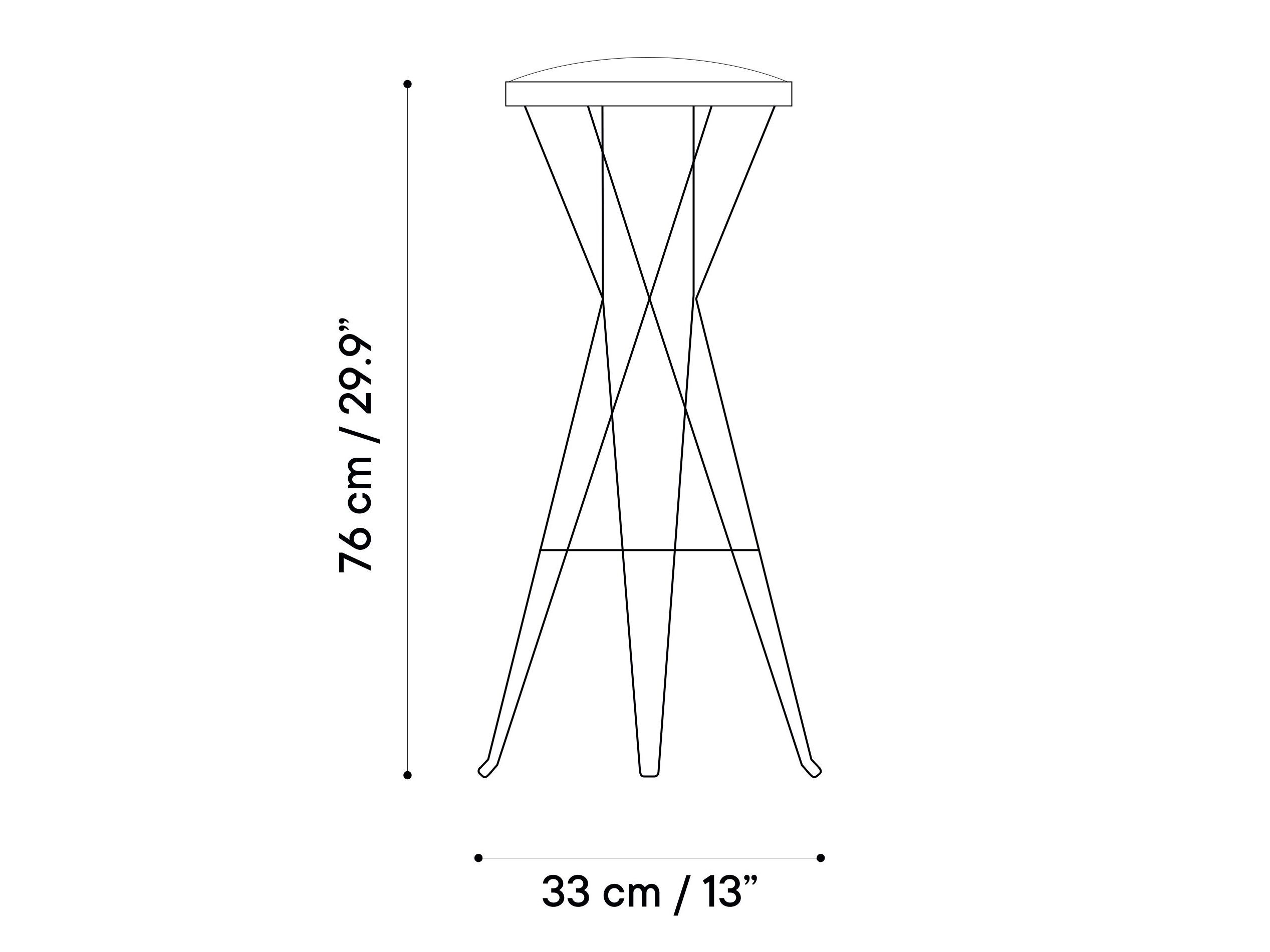 Стальной стул со встроенной подушкой и подставкой для ног iSimar ARCH-00062647 - Вид №2