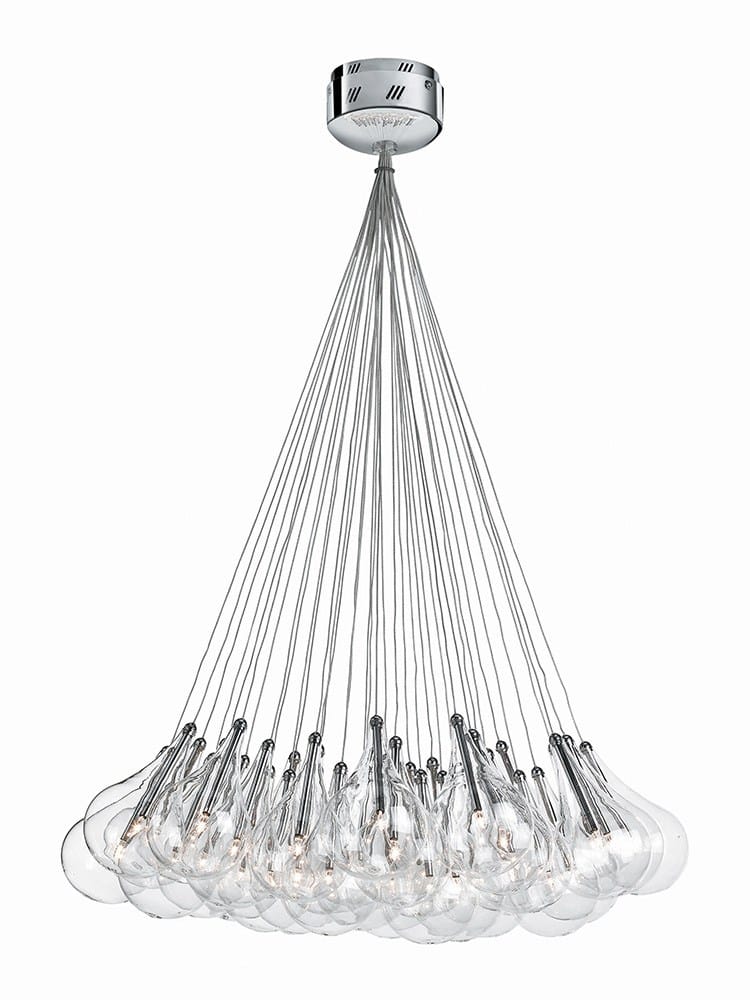 Стеклянный светодиодный подвесной светильник Alma light ARCH-00087061 - Вид №2