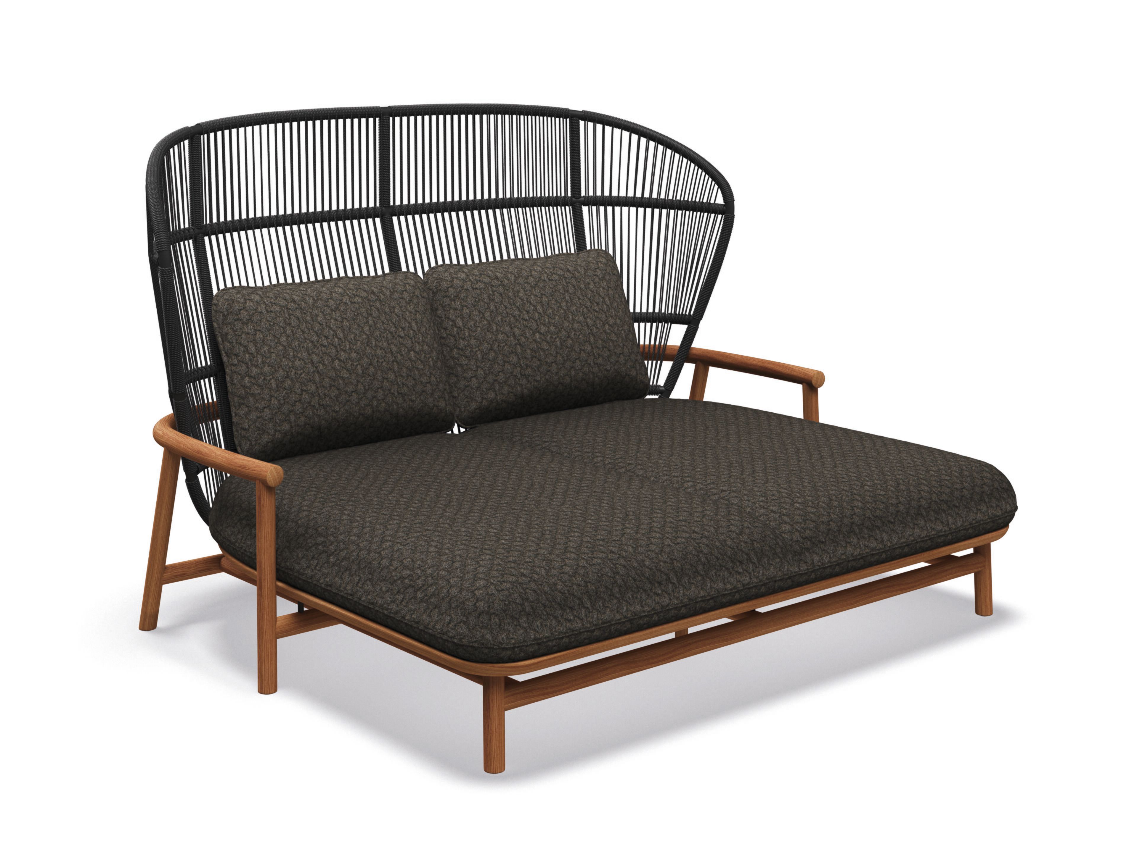 Садовая кровать из ткани и веревки Gloster папоротник ARCH-00056431 - Вид №1