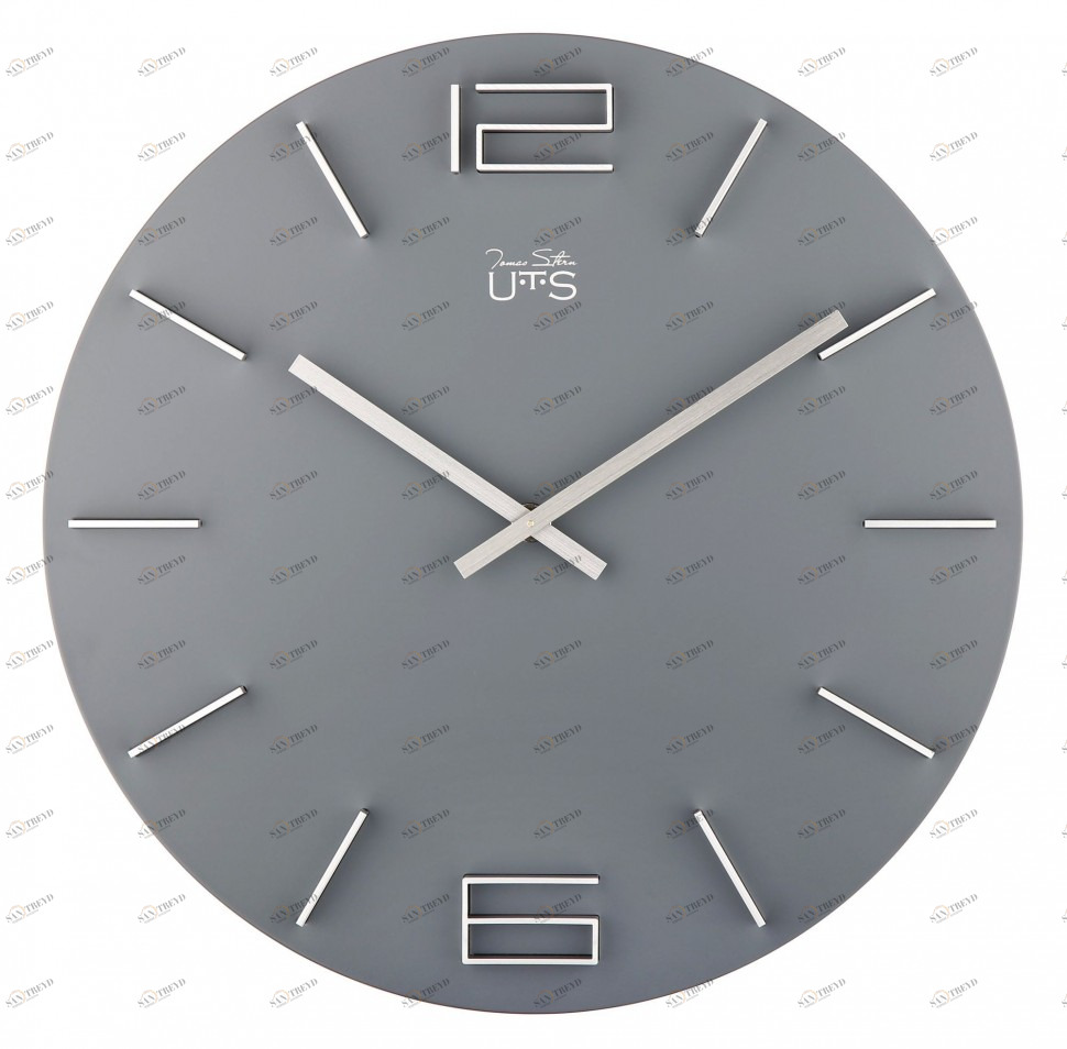 Часы настенные серые Tomas Stern 4035G TOMAS STERN ДИЗАЙНЕРСКИЕ 00-3872705 Серый 