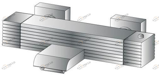 RUBINETTERIE STELLA Смеситель для ванны настенный Casanova 3267tm