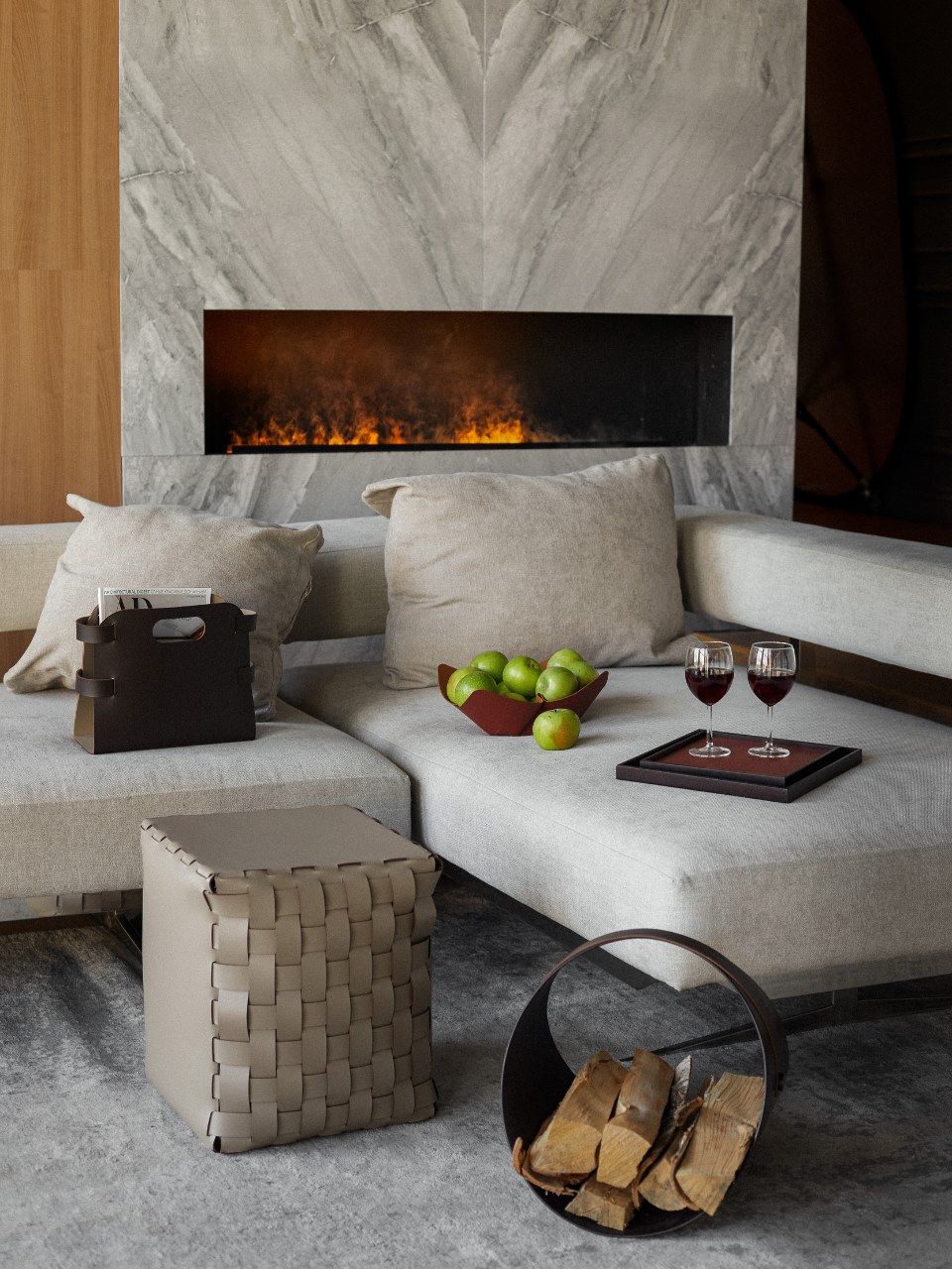 Кожаная стойка для журналов ADJ Portariviste ARCH-00046007 - Вид №7