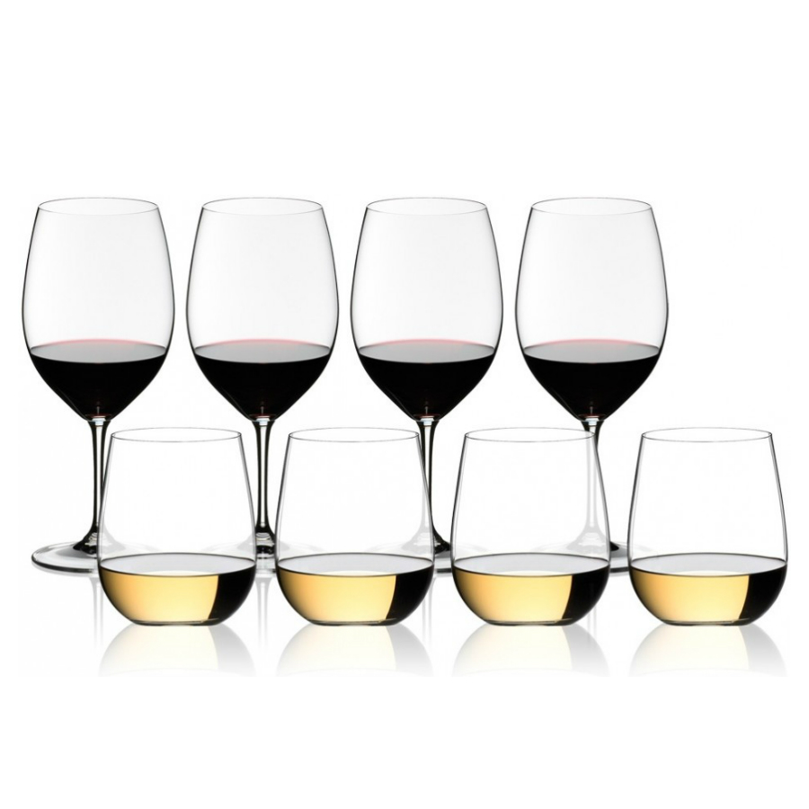 Набор Vinum Bordeaux, 8 шт., бессвинцовый хрусталь Riedel 541659 - Вид №1