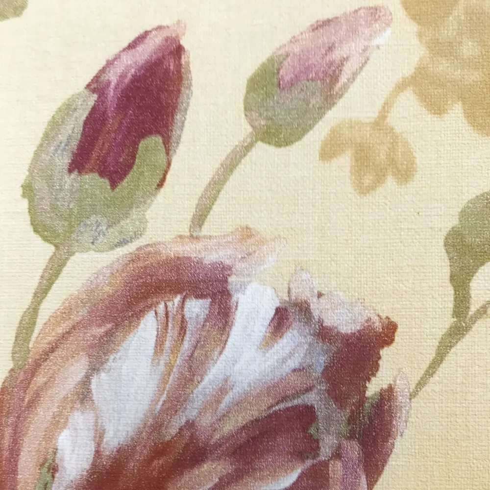Обои Inspire Flower, виниловые на флизелиновой основе, цвет жёлтый, 1.06x10 м 82061811 STLM-2116667 - Вид №1