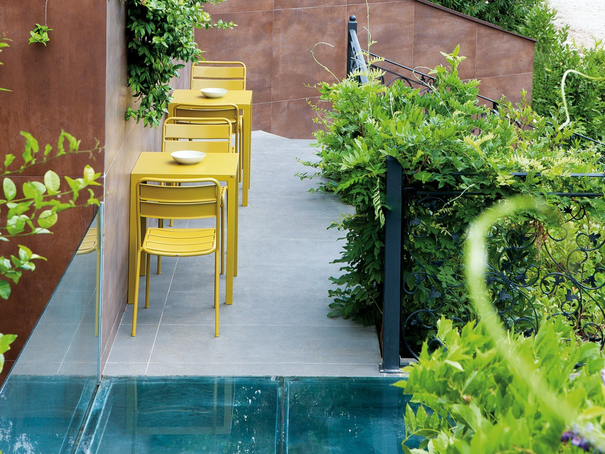 Металлический садовый стул с подлокотниками Vermobil ARCH-00068832 - Вид №4