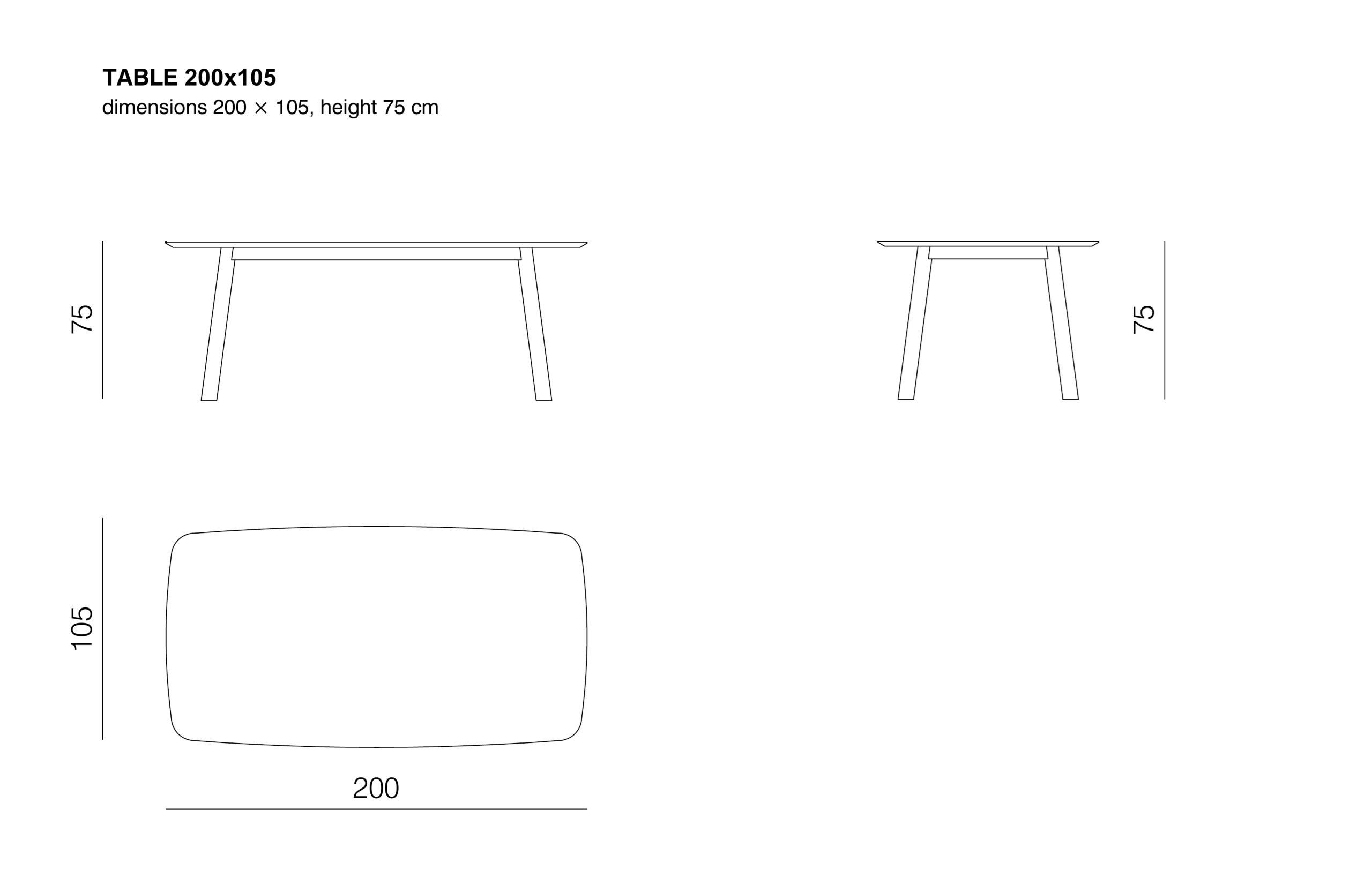 Прямоугольный обеденный стол prostoria Ромб ARCH-00105584 - Вид №5