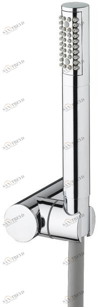 Water Evolution Настенная лейка душа из хромированной латуни Flow sun-id-1375336