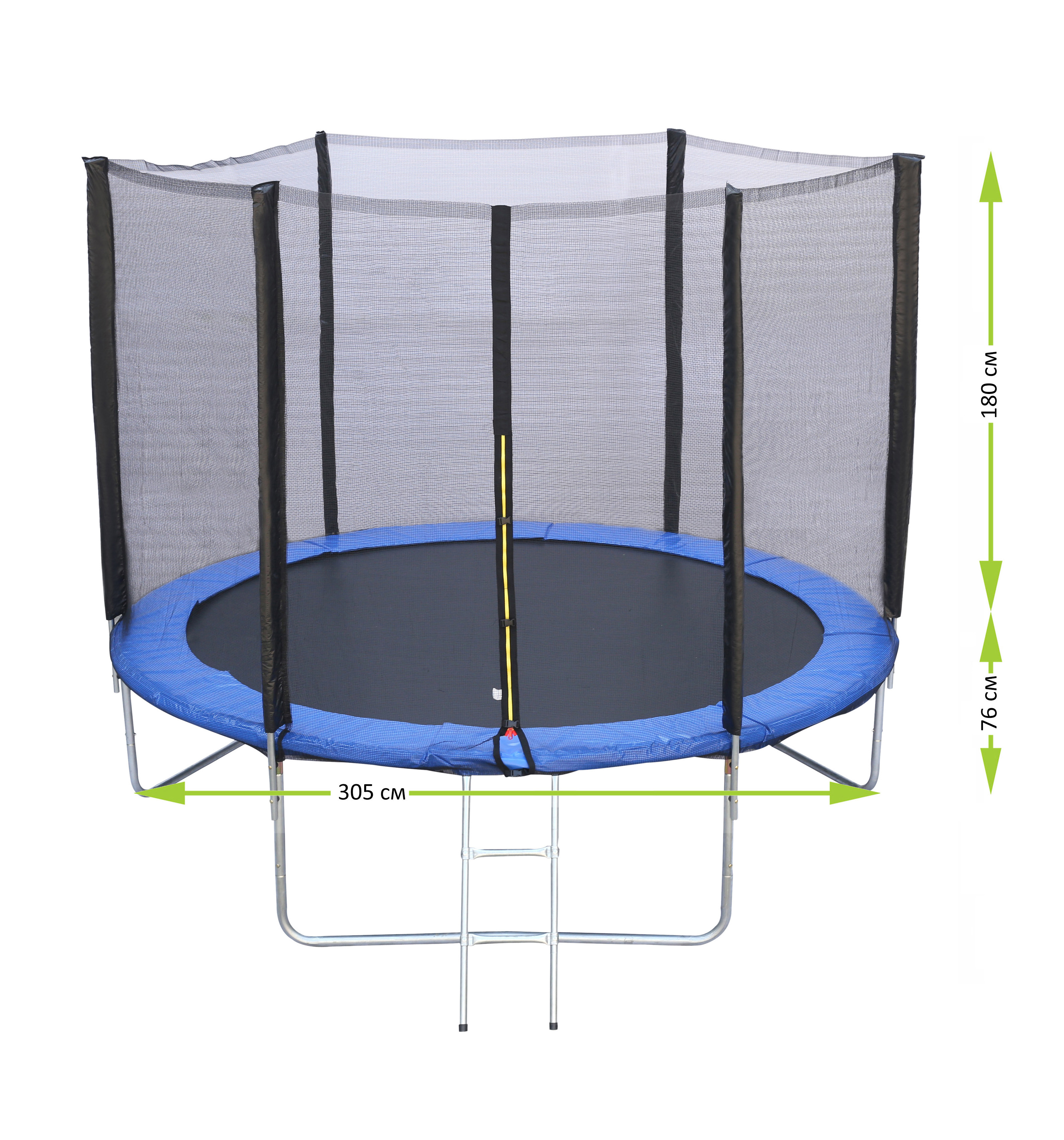 Батут Santreyd с защитной сеткой 305 см для активного отдыха 84004980 STLM-0046034 - Вид №1