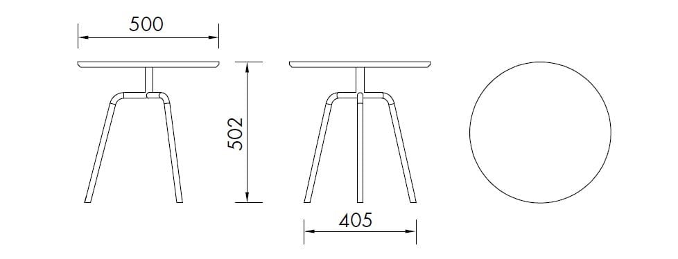 Журнальный столик из МДФ ALMA DESIGN Scala ARCH-00069911 - Вид №7