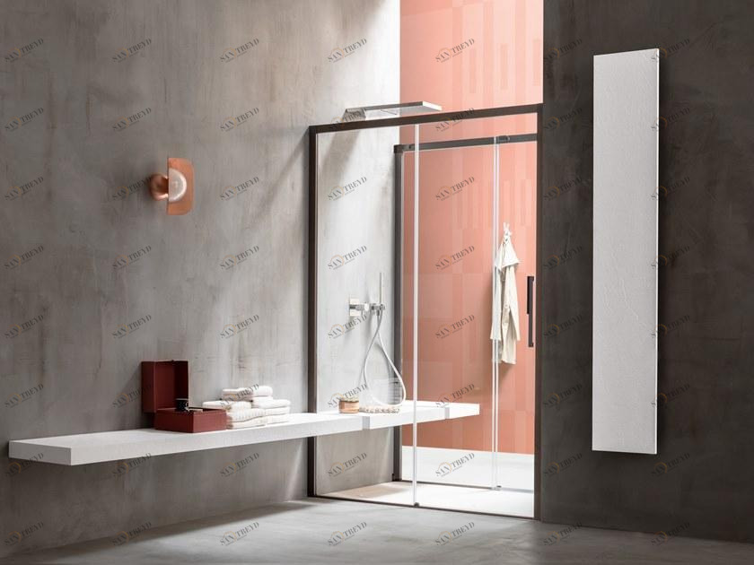 ARBLU Хрустальная душевая кабина с раздвижной дверцей Sirio sun-id-1437150