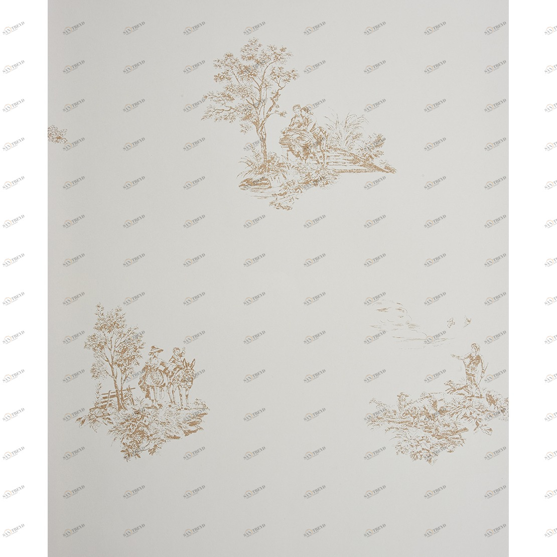 Рулон обоев CHANTILLY CHT22921125. Основа нетканый материал Casadeco