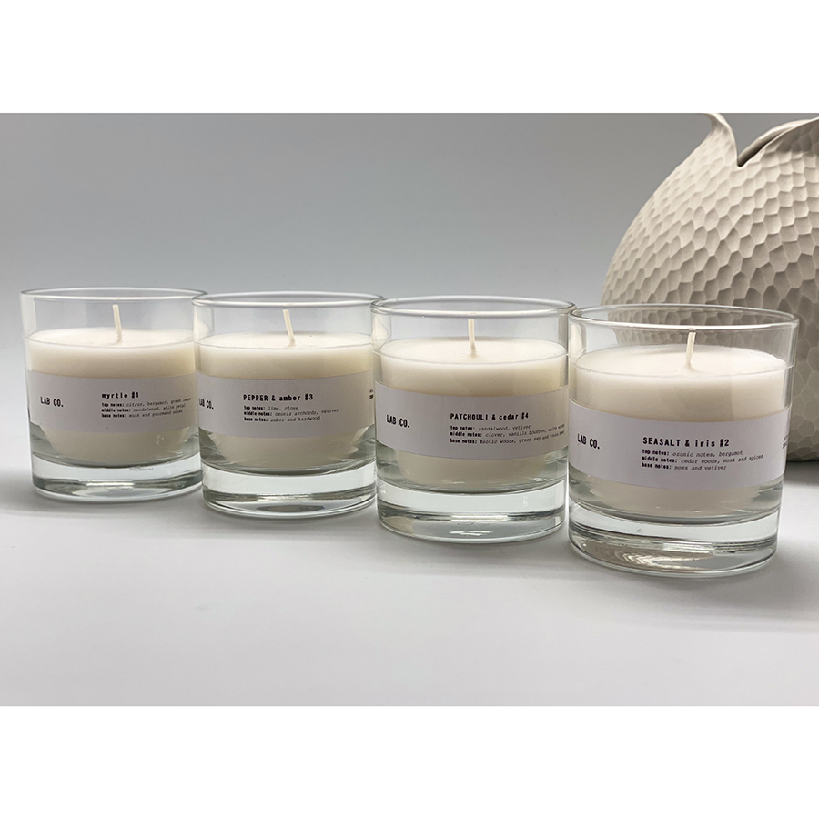 VV040WTLB Свеча ароматическая lab co, Пачули и кедр, 40 ч Ambientair  - Вид №2