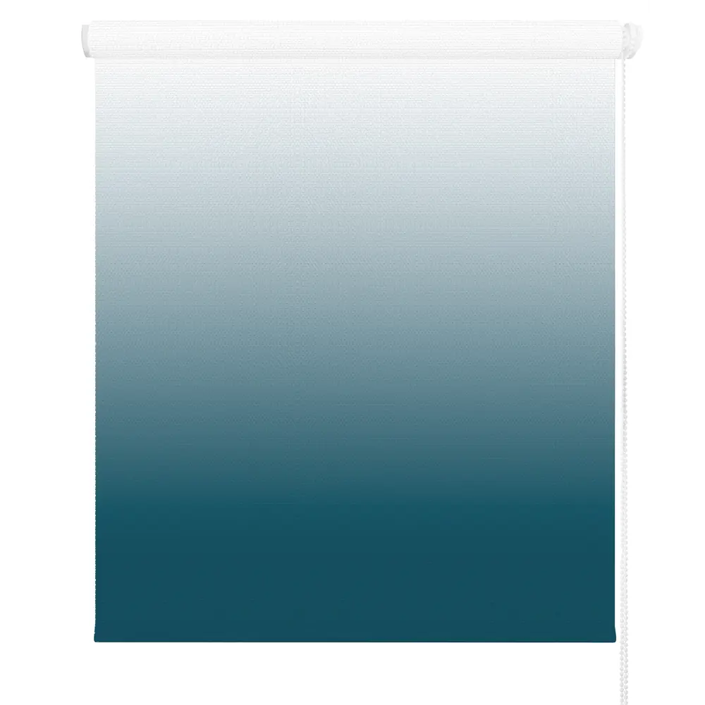 Штора рулонная Градиент 120x170 см цвет сине-белый DOMLEGRAND STLM-2194786