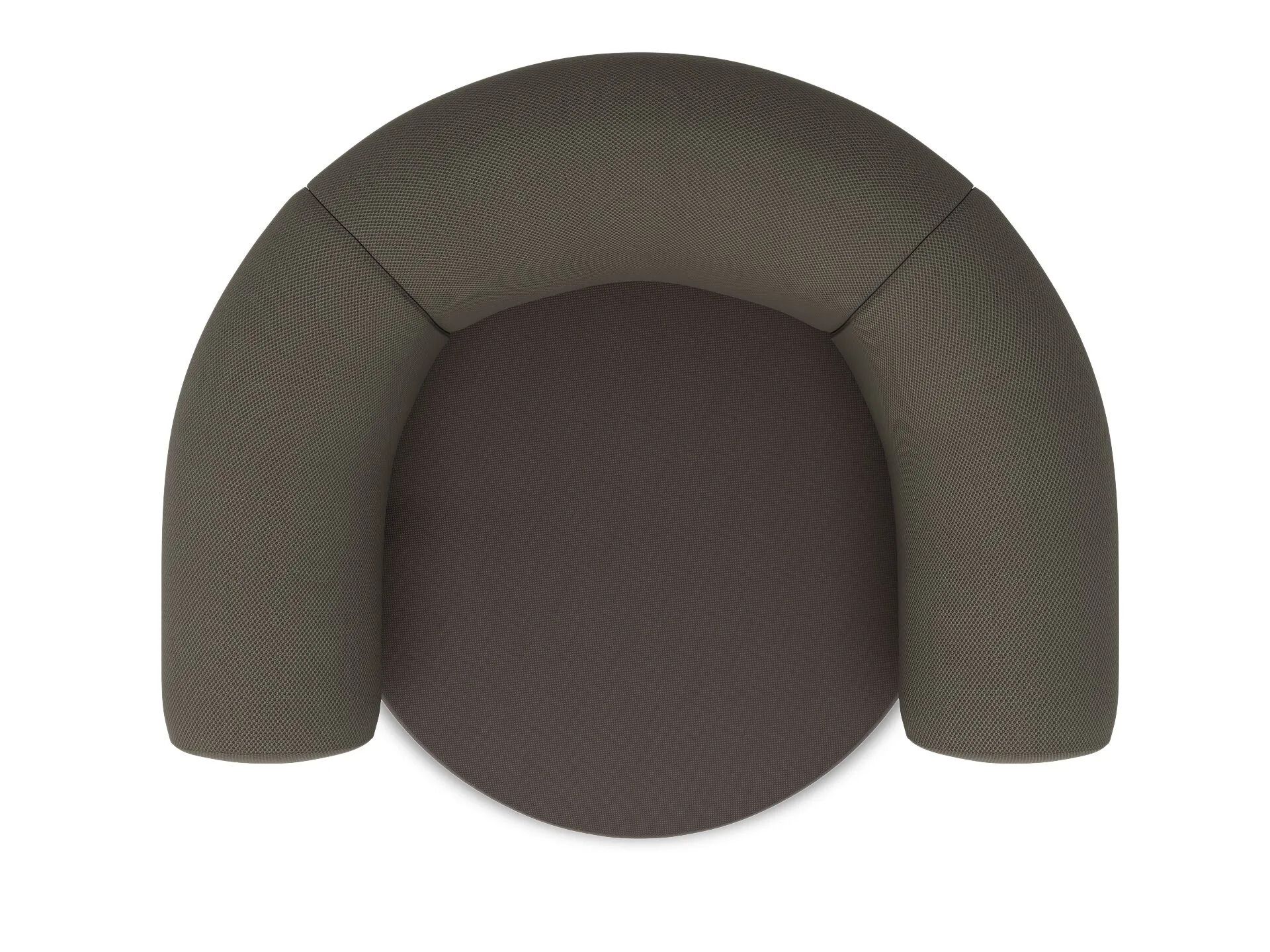 Ткань поворотный стул с подлокотниками Branca Lisboa GOMO ARCH-00053643 - Вид №2