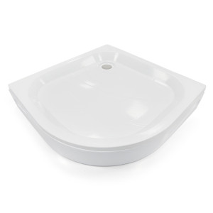 У26327 Поддон Bella NEW полукругый 90х90 (без панели) 1 Marka 