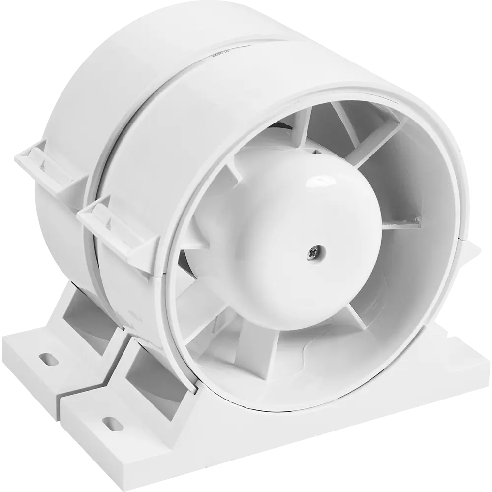 Вентилятор канальный осевой Diciti PRO 4 D100 мм 32 дБ 115 м3/ч цвет белый STLM-2087758 - Вид №2