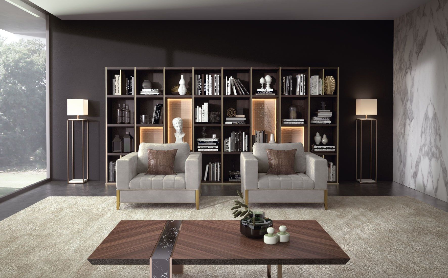 Металлический торшер Capital Collection ARCH-00078155 - Вид №3