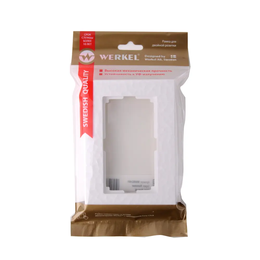 Рамка для розеток и выключателей Werkel Hammer W0082401 2 поста цвет белый 84684366 STLM-2025287 - Вид №2