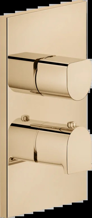 Смеситель для душа 59136 735 Gessi Rilievo ТЕПЛАЯ БРОНЗА PVD