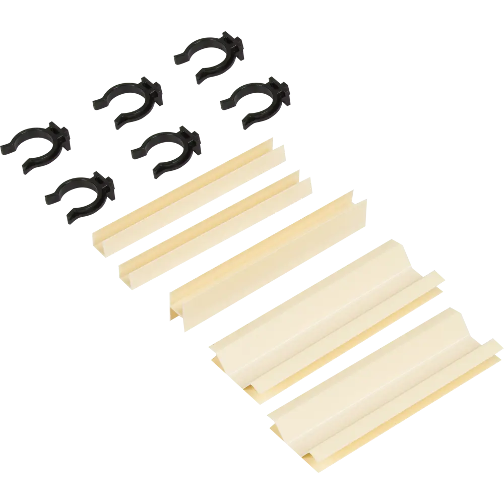 Santreyd — Комплект для скрытого монтажа кухонного цоколя 10 см ванильный 82379705 STLM-0025900