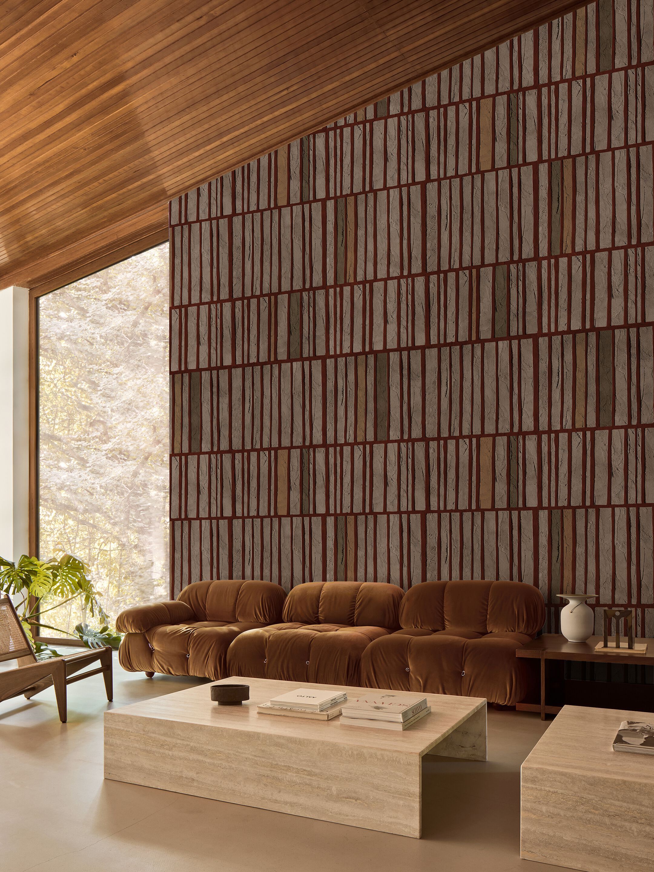 Обои из органического био-винила Wall&decò Современные обои 2025 года ARCH-00034926 - Вид №1